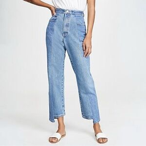 E.L.V.‎ DENIM Light Blue Match Boyfriend Tapered Jeans